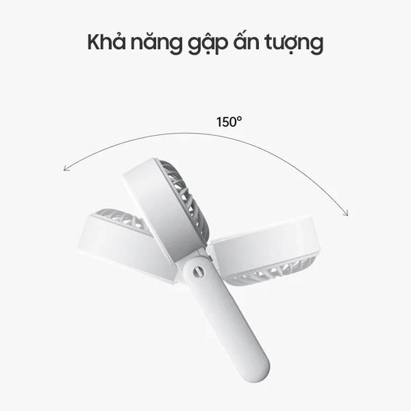 Quạt cầm tay mini Jisulife Life 7 3600mAh Chính Hãng 