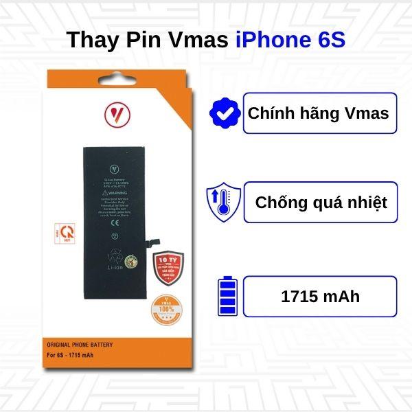 Thay Pin iPhone 6s - Chính Hãng Vmas