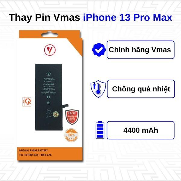 Thay Pin iPhone 13 Pro Max - Chính Hãng Vmas