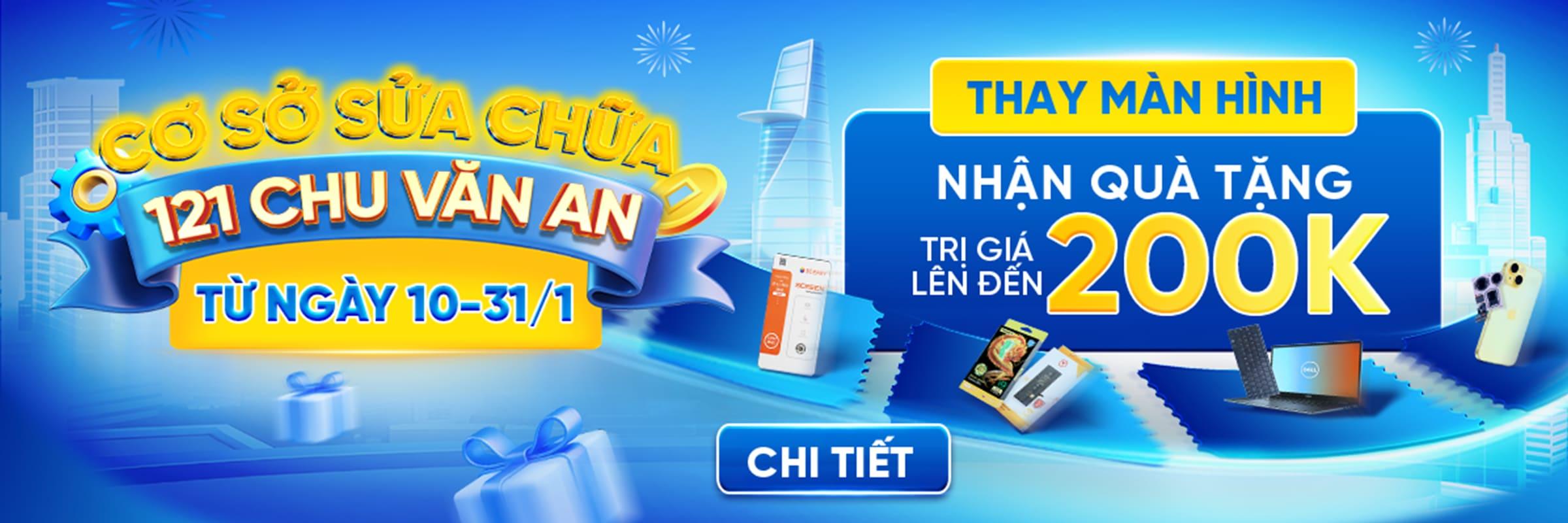 CƠ SỞ SỬA CHỮA 121 CHU VĂN AN