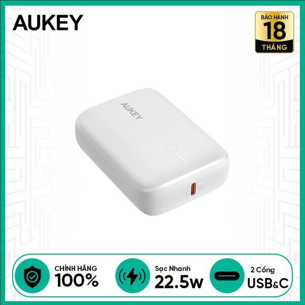 Pin Sạc Dự Phòng AUKEY Siêu Nhỏ Sạc Nhanh 22.5W 10.000mAh PB-N83S / PB-Y55 
